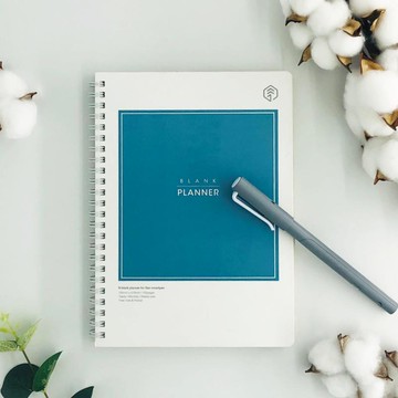 M1+智慧筆 夏日生活系列  清新自由組 海軍藍