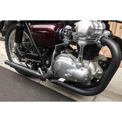 正規品／ボートラップ W650/W400 W650/W400 シガーサイレンサーキット エキパイ＆サイレンサーセット 仕様 ブラック BoatRap…  | LINEブランドカタログ