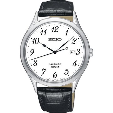 seiko SK037精工錶 CS-A SK037 7N42-0FW0Z(SGEH75P1) 簡約時尚紳士腕錶/ 白 40mm｜樂天全館特惠中★指定刷卡回饋10%