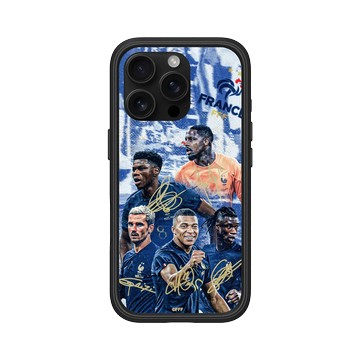 iPhone 16 Pro Mod NX 黑 - FFF - France National team - Signatures 1