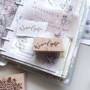 new /no.321 | 與光同行印章 We are Light stamp