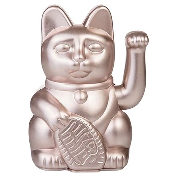 Mini Lucky Cats 迷你幸運繽紛自動招手招財貓  7 x 5 x 10cm  淡粉色