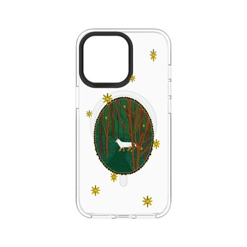 犀牛盾Clear (MagSafe 兼容)防摔背蓋手機殼 【獨家設計款】 - 夜間旅人