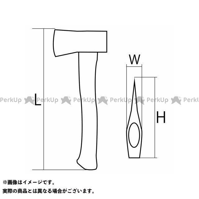 PRANDI 手斧・ノコギリ ジャーマンタイプアックス1250 トラディショナル アッシュハンドル