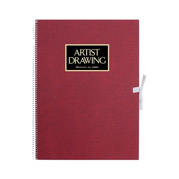 Maruman 藝術家F4素描本 MAR S54A-01 331 x 242mm 20頁 螺旋裝訂  1本