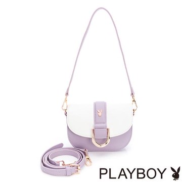PLAYBOY - 斜背包 Gaiety系列 - 紫色