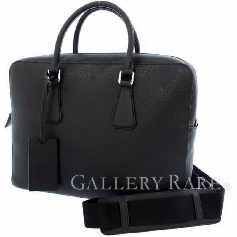 プラダ ビジネスバッグ ブラック レザー Vs363t Prada バッグ ブリーフケース ショルダーバッグ メンズ 通販 Lineポイント最大0 5 Get Lineショッピング