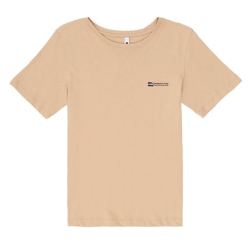 5th STREET｜女裝｜有機棉短T恤｜灰卡其