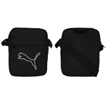 puma plus 側背小包-肩背包 隨身迷你包 黑白