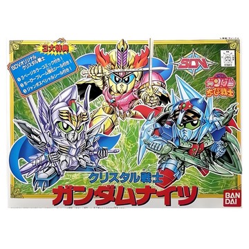 BANDAI SD鋼彈 CB戰士 SP01 水晶版 騎士組 組裝模型  1組