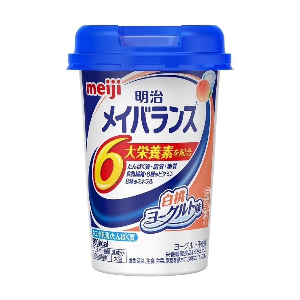 明治 メイバランスMiniカップ 白桃ヨーグルト味 125ml