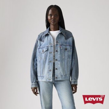 Levi s 90s 拼接西部牛仔外套 女生上衣 人氣新品