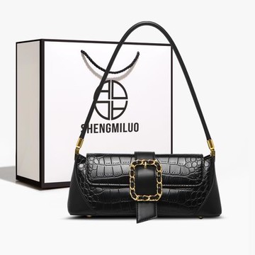 圣米洛法式小眾腋下包女士2026新款潮高級感包包時尚單肩法棍包