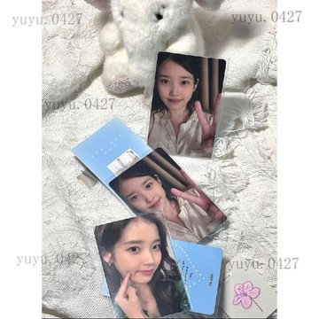 官方正版 IU2025年生日小卡 IU生日咖啡廳 杯套 貼紙 書籤全套未拆 李知恩 應援周邊