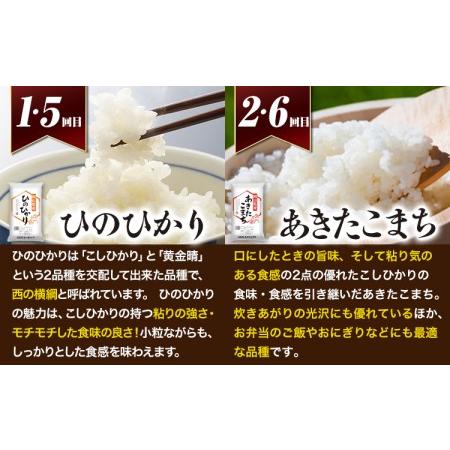 ふるさと納税 岡山県産のお米4品種食べ比べ頒布会 全8回 岡山県産 白米 精米 矢掛町 毎月違う品種が届く！《お申込み月の翌月から出荷開始》 あ.. 岡山県矢掛町