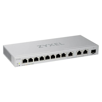ZYXEL 12埠Gigabit 網頁式網管交換器  1個  XGS1250-12-TW0102F