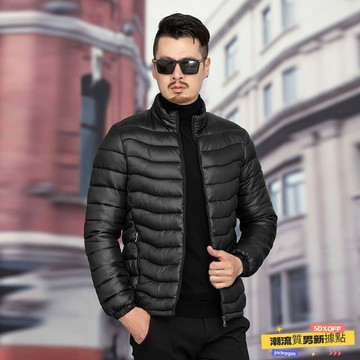 ✨質感上新⚡ 秋冬棉服 男 冬季 羽絨棉衣 短版 潮流 輕薄 保暖 小棉襖 外套 立領 加厚 薄外套