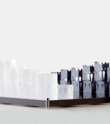 Jonathan Adler Acrylic chess set