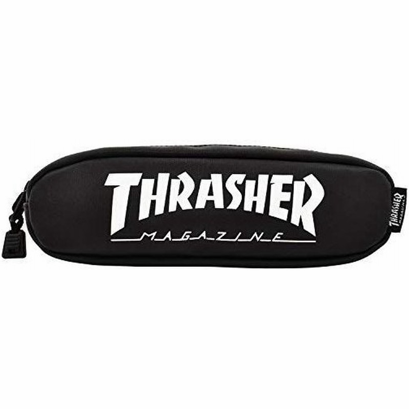 スラッシャー Thrasher ロゴ ペンケース ポーチ Sサイズ ブラック 通販 Lineポイント最大0 5 Get Lineショッピング