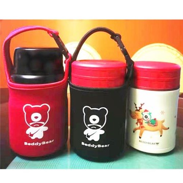 燜燒杯杯套 通用卡通杯套杯具熊杯保護套等保溫罐保護套