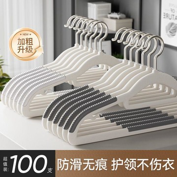 【台灣出貨】衣架家用掛衣無痕防滑肩角晾曬衣掛不起包衣服掛架衣撐子加粗加厚防滑衣架  曬衣架 掛衣架 晾衣架 吊衣架