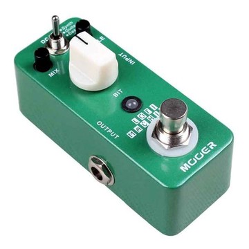 Mooer Micro Series Lofi Machine 電吉他/電貝斯 Bass 採樣精度效果器【唐尼樂器】