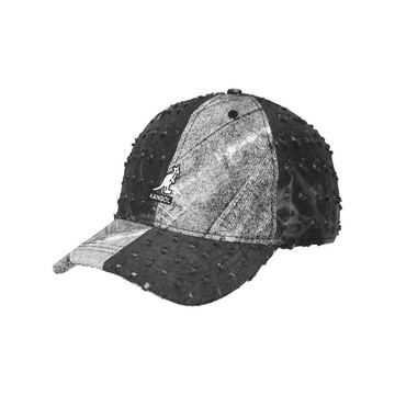 KANGOL 破損牛仔 DENIM MASHUP BASEBALL 深版老帽 老帽 軟布老帽 ⫷ScrewCap⫸
