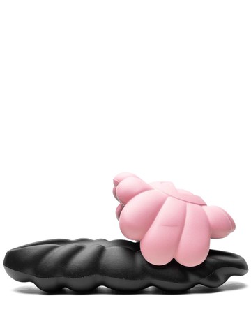 Takashi Murakami - Ohana Full-Bloom "Black/Pink" slides - men - Polyethylene vinyl acetate (PEVA)/Polyethylene vinyl acetate (PEVA)/Polyethylene vi...