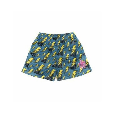 MTA Full Thunder Mesh Short 滿版閃電 網布 短褲 藍色 MTA-07 [台灣現貨]