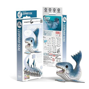 EUGY EUGY 3D立體紙拼圖 海豹款