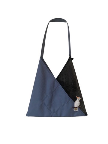 網狀三角形包 - 小鳥 -