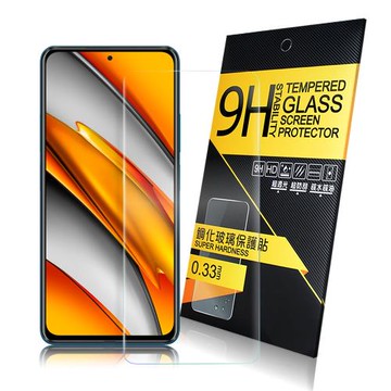 NISDA for POCO Phone F3 鋼化 9H 0.33mm玻璃螢幕貼-非滿版