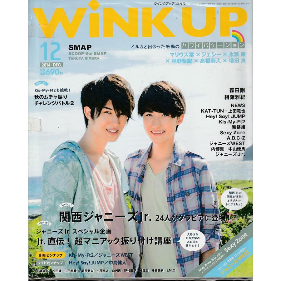 Wink up ウインクアップ　2014年12月　雑誌