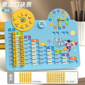 🛡️安心購買🛡️九九乘法表桌遊乘法口訣轉盤九九乘法口訣男女孩動腦禮物親子互動