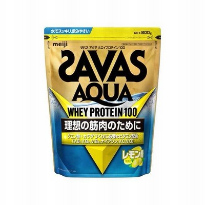 SAVAS(ザバス)ザバス アクア ホエイプロテイン100 レモン風味800g