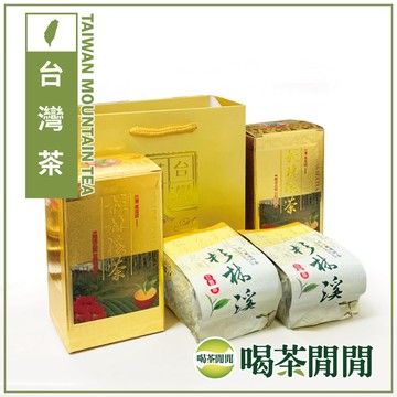 【喝茶閒閒】杉林溪高山烏龍茶禮盒(150gx4入)