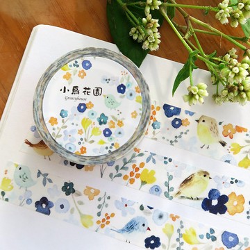 小鳥花園 紙膠帶