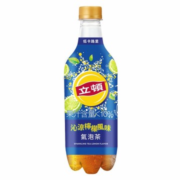 Lipton 沁涼檸檬風味氣泡茶500ml (24入/箱)