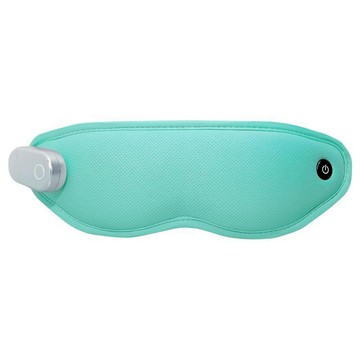 3ZeBra 無線冷熱敷眼罩  震動波按摩  恆溫熱敷  凝冰袋冷敷  可拆卸磁吸式電池設計  G05-41-1  湖水綠