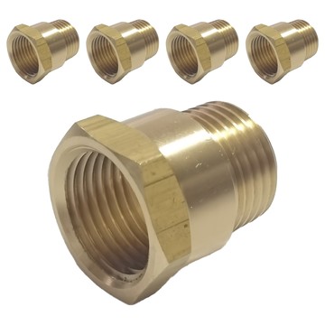 新多多小舖 銅內外牙 28mm 5個一組  5個