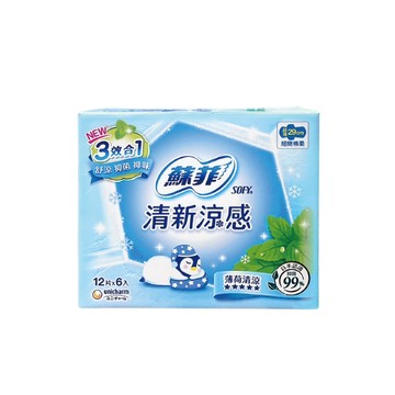 SOFY 新涼感清涼薄荷系列29公分(6包/箱)