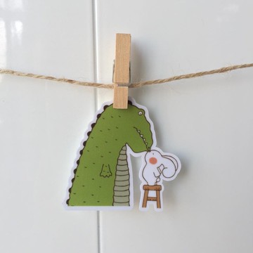 恐龍系列小防水貼紙 SS0010