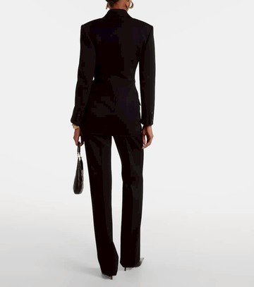 Saint Laurent Wool grain de poudre tuxedo jacket