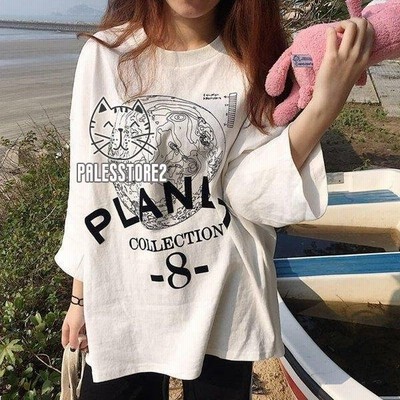 高校生 中学生 学生 レディース 女子高生 10代 代 トップス 7分袖 Tシャツ 秋ファッション 韓国 トレンド 通販 Lineポイント最大get Lineショッピング