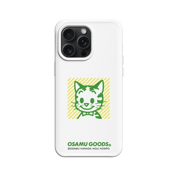 iPhone 15 Pro Max SolidX 白 - OSAMU GOODS - 多彩系列-Cat