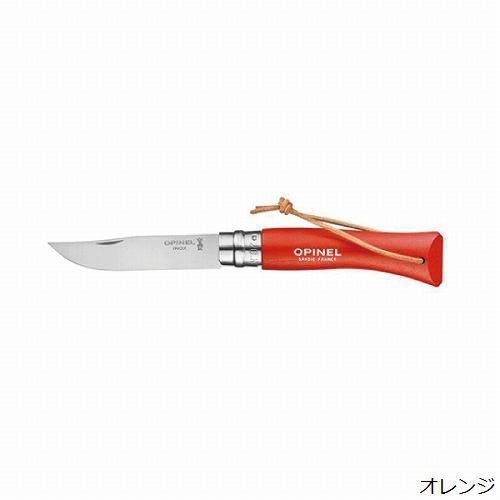 オピネル OPINEL ステンレススチール 革紐付 #7 Colorama