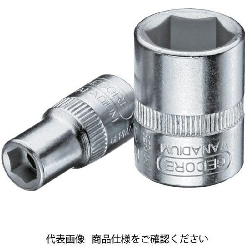 オーバーのアイテム取扱☆ スーパー 六角対辺：８ｍｍ ソケットレンチ用ソケット 差込角：