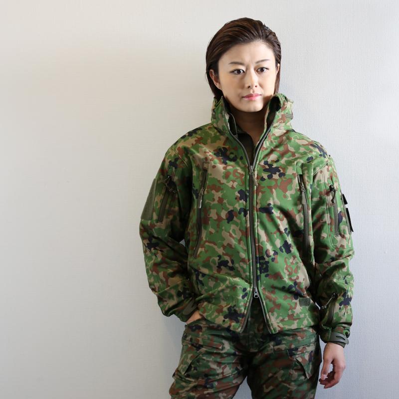 陸上自衛隊 迷彩ソフトシェルジャケット《PX品・新品自衛隊JGSDF