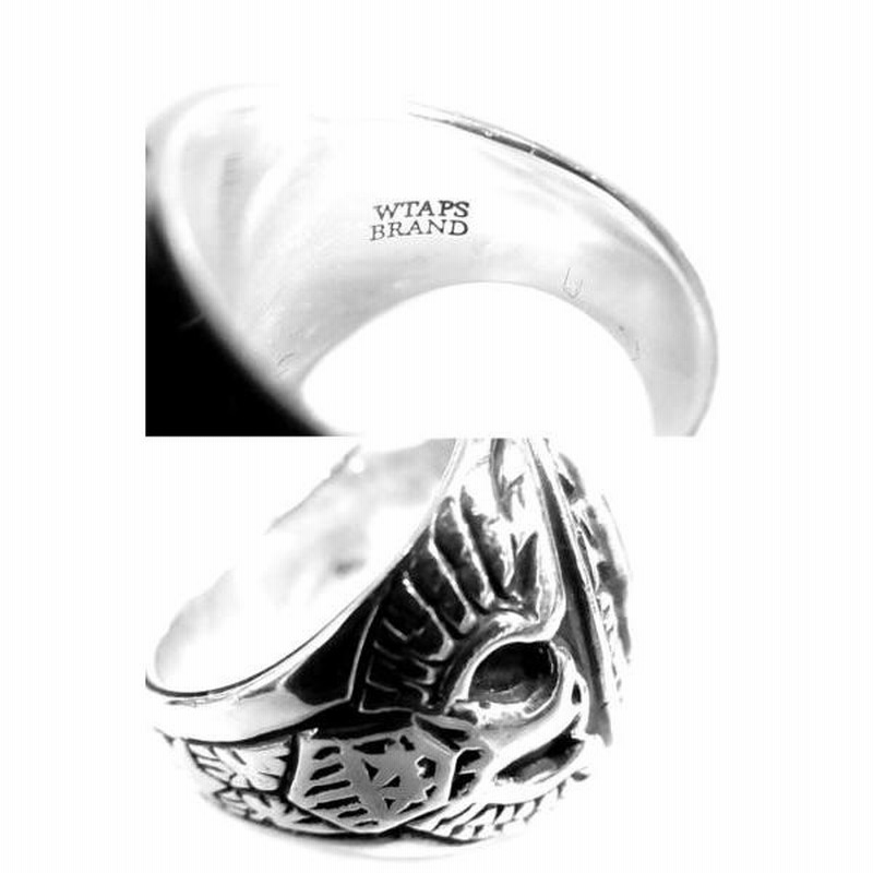 中古 WTAPS COLLEGE RING/RING.SILVERカレッジリング#17 | LINE