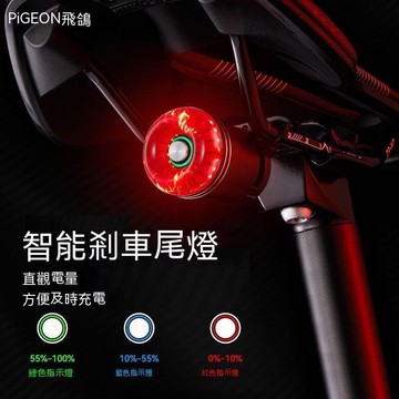 （爆款熱賣）（國際精品）【現貨免運】自行車尾燈 自行車燈 腳踏燈 公路車尾燈 腳踏車尾燈 自行車剎車尾燈 剎車尾燈 自行車警示燈 飛鴿自行車尾燈